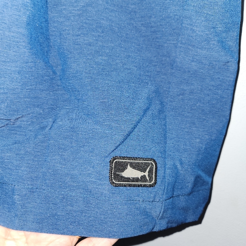 Pelagic Mako Hybrid Shorts Men Size 44 Blue - Picture 2 of 8